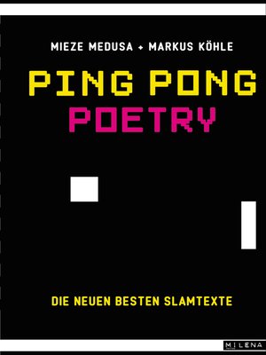 cover image of Ping Pong Poetry
